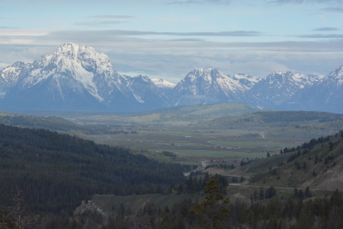 the Teton Mountain Range
